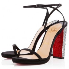 Sandales Christian Louboutin Au Palace 120 mm vertes Sandales Christian Louboutin Au Palace 120 mm vertes