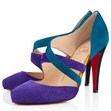 Christian Louboutin Citoyenne 100mm Sandales Violet