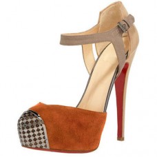 Sandales Christian Louboutin Boulima Exclusive D'Orsay 120 mm marron Sandales Christian Louboutin Boulima Exclusive D'Orsay 120 mm marron