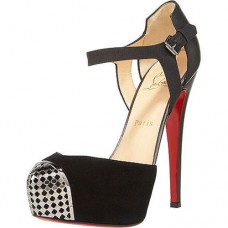 Sandales Christian Louboutin Boulima Exclusive D'Orsay 120 mm noires Sandales Christian Louboutin Boulima Exclusive D'Orsay 120 mm noires