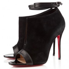 Sandales Christian Louboutin Diptic 100 mm noires Sandales Christian Louboutin Diptic 100 mm noires
