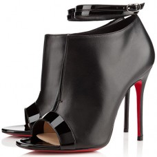 Sandales Christian Louboutin Diptic 100 mm noires Sandales Christian Louboutin Diptic 100 mm noires