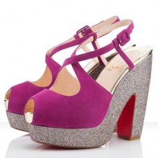 Sandales Christian Louboutin Martel 140 mm Rose Matador Sandales Christian Louboutin Martel 140 mm Rose Matador