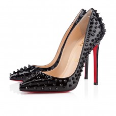 Escarpins Christian Louboutin Pigalle Spikes 120 mm noirs