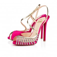 Sandales Christian Louboutin Scoubridou 120 mm Grenadine