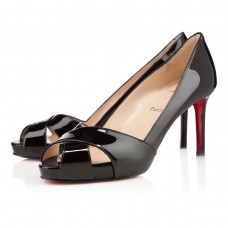 Escarpins Christian Louboutin Shelleymat 80 mm noirs