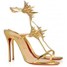 Christian Louboutin Lady Max 100 mm Or Occasion Spéciale Christian Louboutin Lady Max 100 mm Or Occasion Spéciale