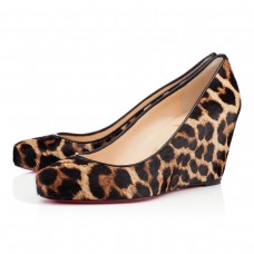 Escarpins Christian Louboutin Melisa 70 mm léopard