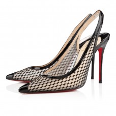Sandales Christian Louboutin Nu et Nu 100 mm noires Sandales Christian Louboutin Nu et Nu 100 mm noires