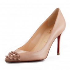 Escarpins Christian Louboutin Geo 80 mm couleur chair Escarpins Christian Louboutin Geo 80 mm couleur chair