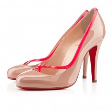 Escarpins Christian Louboutin Cross Ronda 100 mm noirs Escarpins Christian Louboutin Cross Ronda 100 mm noirs