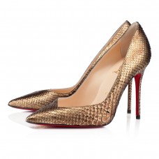 Escarpins Christian Louboutin Completa 100 mm Or Escarpins Christian Louboutin Completa 100 mm Or