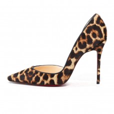 Escarpins Christian Louboutin Iriza 100 mm Léopard