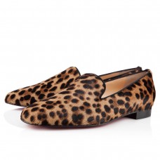 Mocassins Henriette léopard de Christian Louboutin
