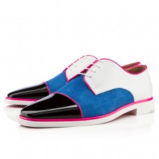 Mocassins Christian Louboutin Bruno Orlato Noir/Saphir