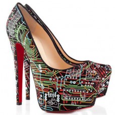 Escarpins Christian Louboutin Daffodile 160 mm multicolores Escarpins Christian Louboutin Daffodile 160 mm multicolores
