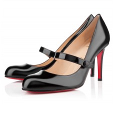 Escarpins Christian Louboutin Wallis 80 mm noirs Escarpins Christian Louboutin Wallis 80 mm noirs