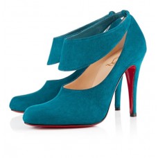 Escarpins Christian Louboutin Miss Zorra 100 mm Turquoise