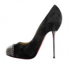 Escarpins Christian Louboutin Metalipp 120 mm noirs