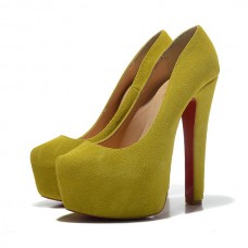Escarpins Christian Louboutin Daffy 160 mm Chartreuse Escarpins Christian Louboutin Daffy 160 mm Chartreuse