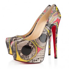 Escarpins Christian Louboutin Daffodile 160 mm multicolores Escarpins Christian Louboutin Daffodile 160 mm multicolores