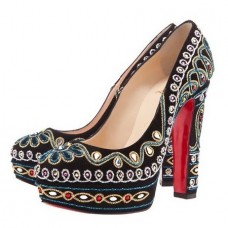 Christian Louboutin Devidas 140mm Escarpins Noir