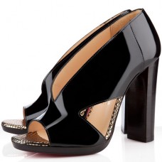 Sandales Christian Louboutin Consign 120 mm noires Sandales Christian Louboutin Consign 120 mm noires