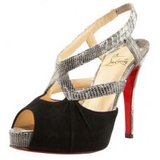 Escarpins Christian Louboutin Angela 120 mm noirs