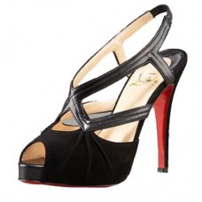 Escarpins Christian Louboutin Angela 120 mm noirs