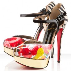 Sandales Christian Louboutin n° 299 140 mm multicolores