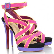 Sandales Christian Louboutin Straratata 120 mm Rose Matador Sandales Christian Louboutin Straratata 120 mm Rose Matador