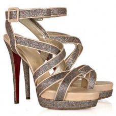 Sandales Christian Louboutin Straratata 120 mm multicolores Sandales Christian Louboutin Straratata 120 mm multicolores