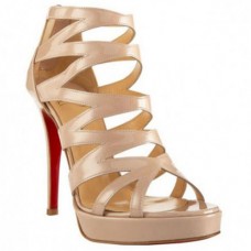 Sandales Christian Louboutin Fernando 120 mm couleur chair Sandales Christian Louboutin Fernando 120 mm couleur chair